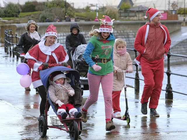 Runners of all ages took part.