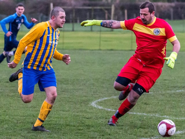 Whitby Fishermens Society 8-4 Seamer / North Riding FA Saturday Challenge Cup / Pictures by Brian Murfield