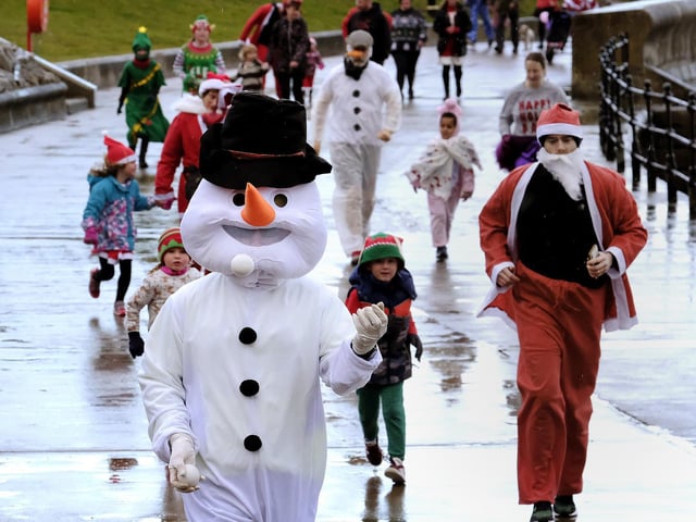 There was many creative fancy dress outfits on show.