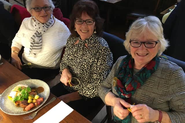 Irene Storr, Linda Booth and Jennifer Leadley.