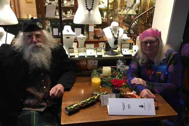 Dick and Pam Hoyle, previous owners of Wesleyan Chapel - Bobbins.