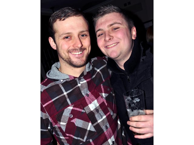Shaun and Danny having great times.