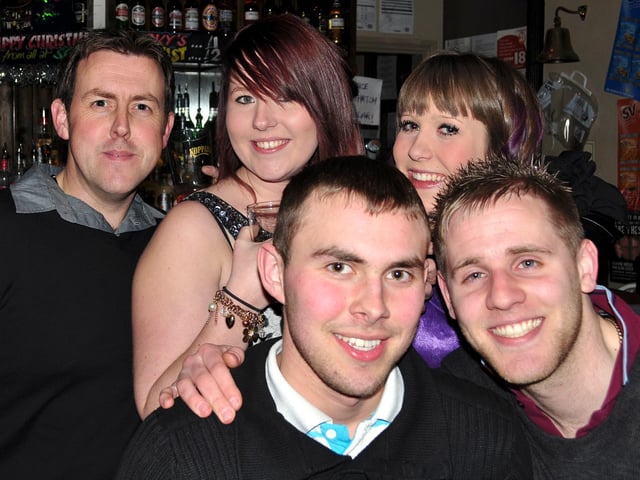 Ash, Glen, Kelly, Zoe and Des.