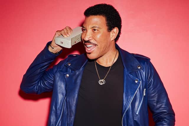 Lionel Richie. Picture from Cuffe and Taylor.