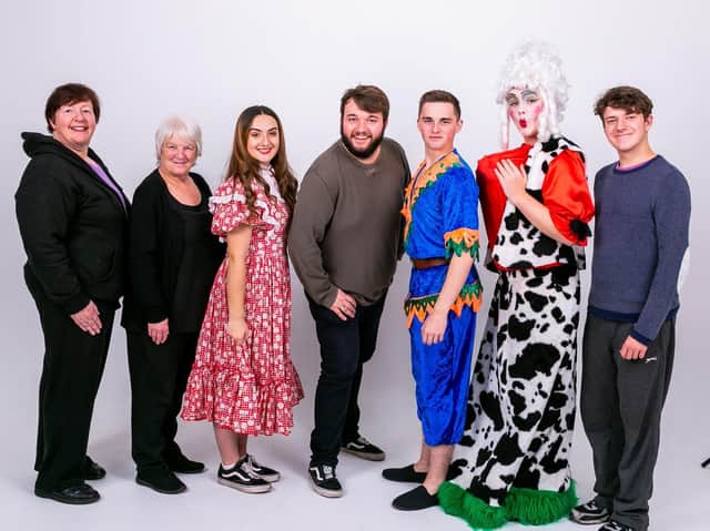 Main members of the cast and production staff