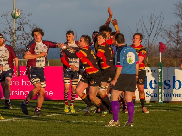 Scarborough RUFC 21-47 Bradford & Bingley / Pictures by Jenny Brown-Wood