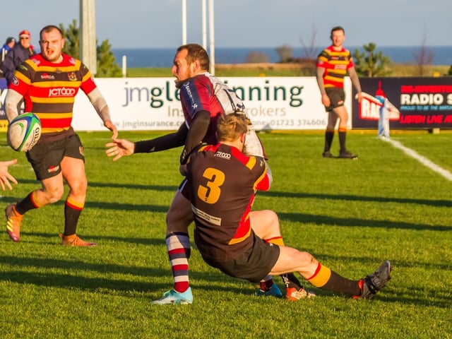 Scarborough RUFC 21-47 Bradford & Bingley / Pictures by Jenny Brown-Wood