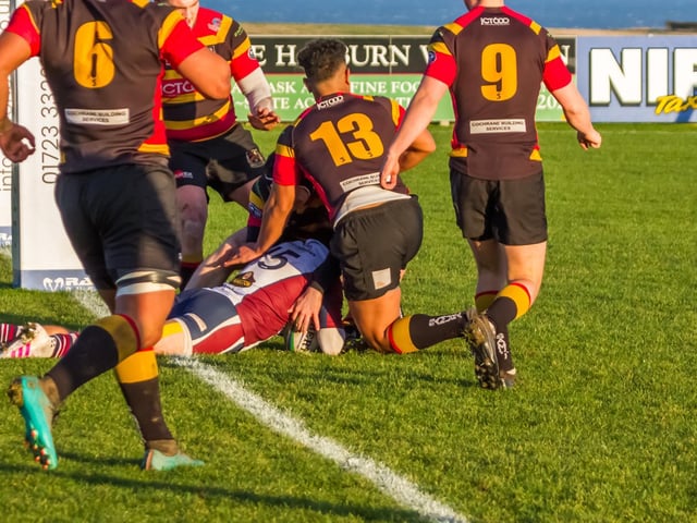 Scarborough RUFC 21-47 Bradford & Bingley / Pictures by Jenny Brown-Wood