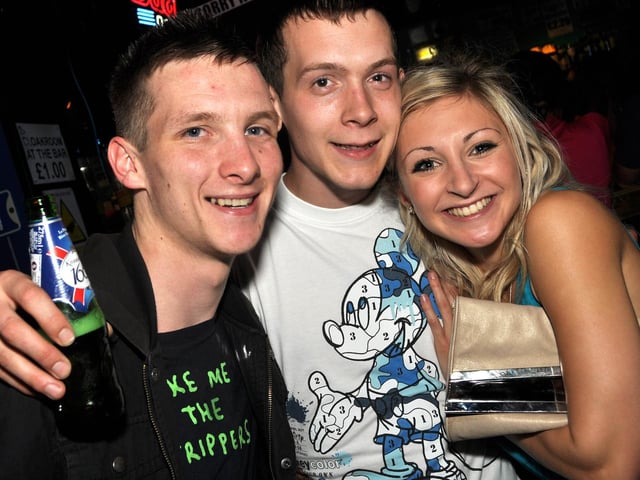 James, Barry and Laura.