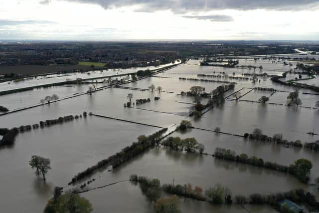 Flooding hit the Yorkshire Village of Fishlake earlier this year - Pic Copyright: Getty Images