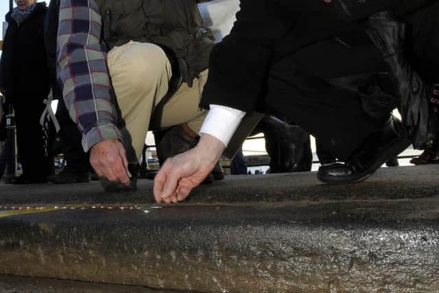 The mile of pennies. Picture JPI Media.