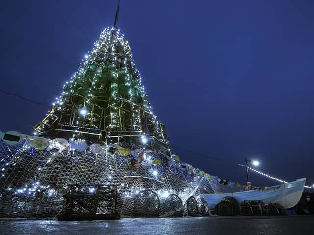 Filey Fishtive Tree 2019 - Pic: Richard Ponter
