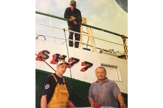 Front from left, Will and Colin Jenkinson and above, Bill Jenkinson. Picture from Jenkinson family.