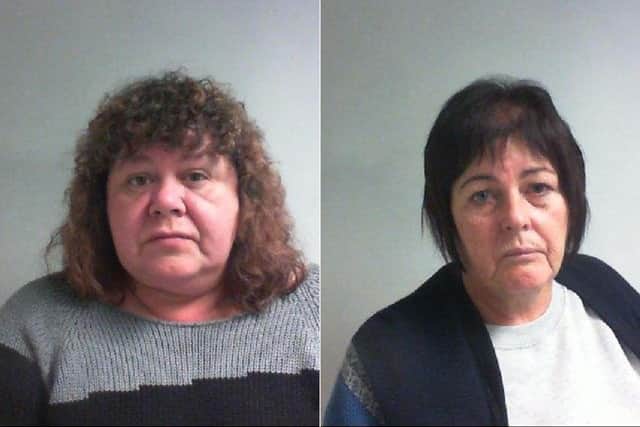 Machele Farrar and Elizabeth Hill, aka Johnson