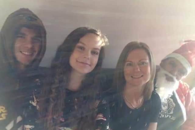 From left: Jayden, Gracie, Natalie and Pete Brown. Picture from the Brown family.