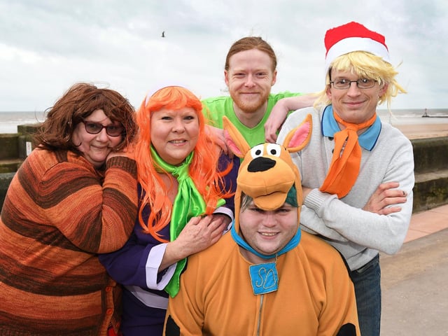 Some Scooby Doo fancy dress.