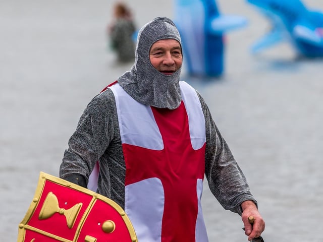 St George was among the hardy dippers.