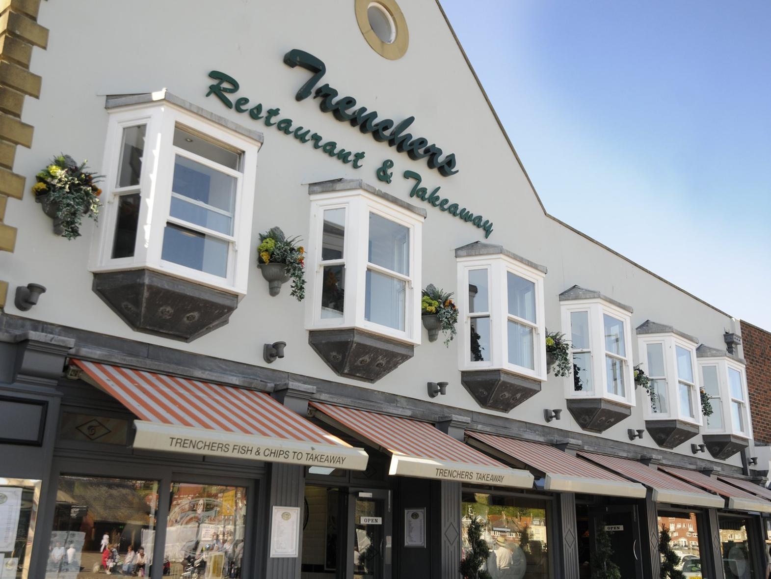 Trenchers
A reviewer said:
Gorgeous fish and chips from take away Fish was gorgeous and the batter was crispy and not soggy or greasy Chips were nice too. Been going to Whitby for years and this is the best by far