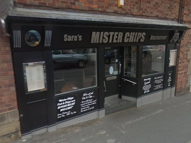 Mister Chips
A reviewer said:
A great place this . No pretensions and fish and chips with all the traditional additions : bread and butter ; tea or coffee . Mr Chips does do other more sophisticated food but if you want the traditional dish this is where you will find it . It's not expensive and it has a good reputation . Service is cheerful and efficient and it was just what I needed after arriving wet through .
