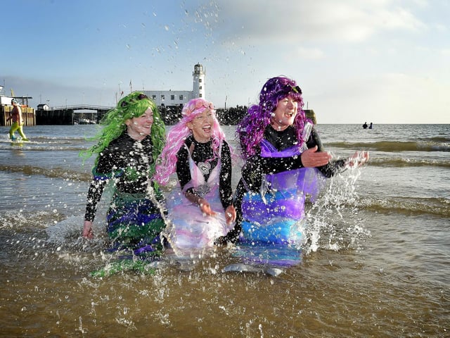 Mermaids in South Bay.