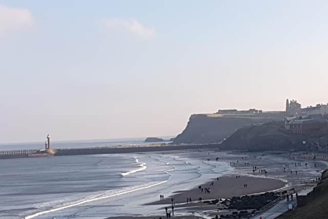 Whitby in the Winter Sun