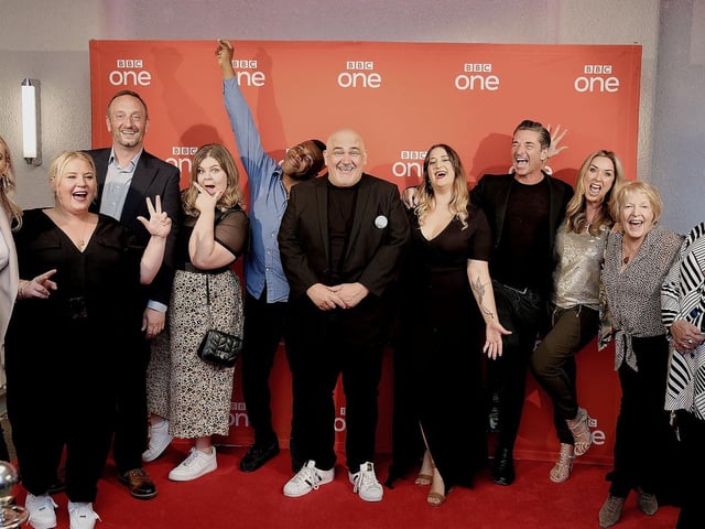The world premiere of the sitcom 'Scarborough', at the Stephen Joseph Theatre. Photo: Richard Ponter