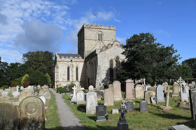 St Oswald's churchyard in Filey. Picture: Paul Atkinson/ JPI Media