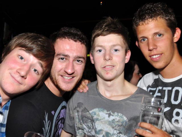 Chris, Tristan, Marcus and Ant.