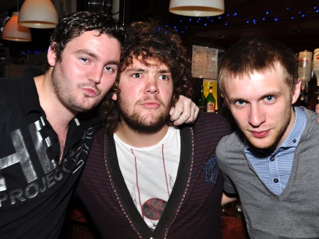 JP, Puyol and Jack in Bar 2b.