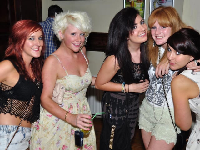 Vicky, Jade Christine, Katie and Rachel.