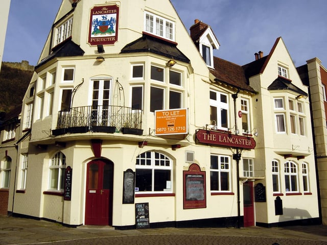 The Lancaster Inn was at 45-46 Sandside and closed in 2013. The building is now Mutiny Bar and Kitchen.