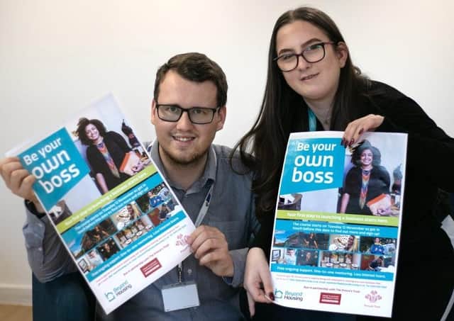 Beyond Housing and The Prince’s Trust are helping young people as they plan for business success.
