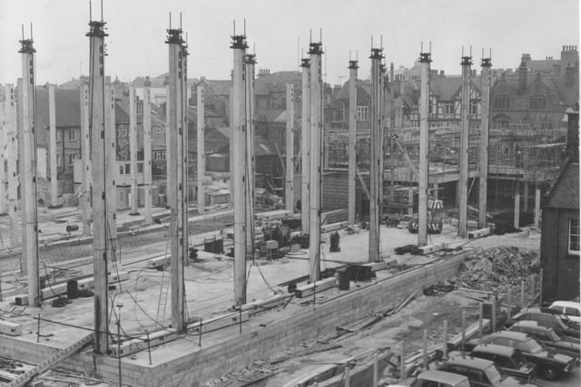 Can you remember the Balmoral Centre being built in town? This photo is from 1974.