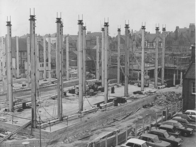 Can you remember the Balmoral Centre being built in town? This photo is from 1974.