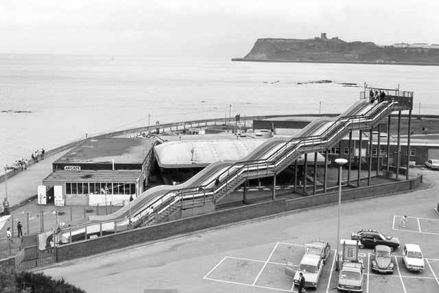 You were spoilt for choice for things to do - including the amusements at Scalby Mills which included the famous astroslide.