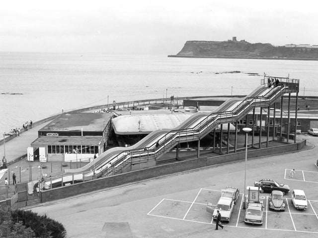 You were spoilt for choice for things to do - including the amusements at Scalby Mills which included the famous astroslide.