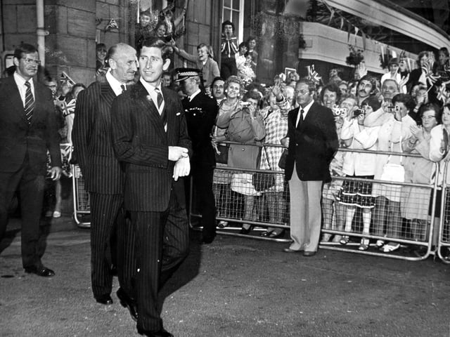 Not just the Queen, the first in line to the throne also came to visit in 1978.