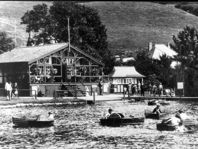 The Mere was less a place for angling and dog walking and more a spot to try out water skiing, treasure hunting, or to go for a trip on the Hispaniola.