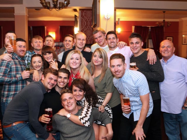 Family & friend's gathered together to celebrate a baby head wetting.