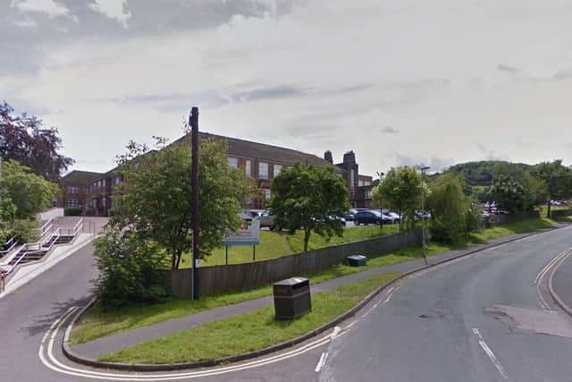 The view up Box Hill near Sixth Form. Picture: Google