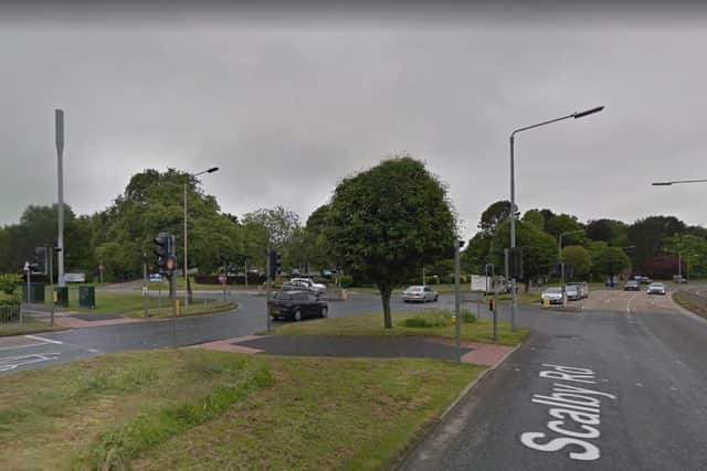 The Scalby Road/ Woodland Drive junction. Picture: Google