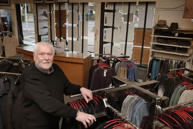 Gordon in his store. Picture: JPI Media/ Richard Ponter