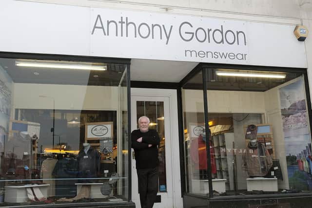 Gordon in front of the shop. Picture: JPI Media/ Richard Ponter