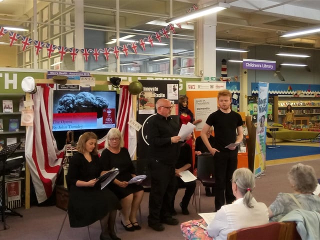 Theme of short plays at Scarborough Library