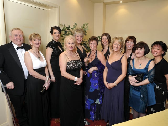 The staff and nurses from Chestnut ward.