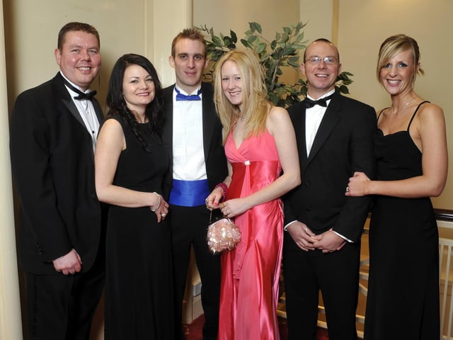 Dave Collins, Maxine Morrell, Richard Cooper, Laura Lenton, Darren and Emma Ford.