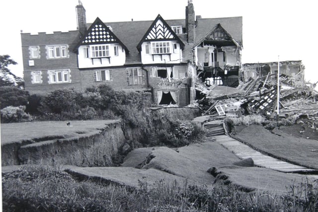 This clifftop hotel made the headlines nationally and internationally when its collapse was captured on live TV in 1993.