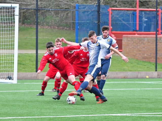 Edgehill 1-0 Newlands / Scarborough Saturday League / Pictures by Andy Standing