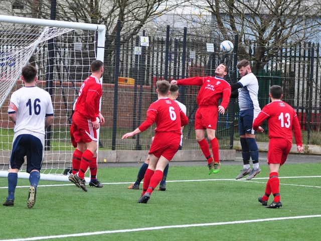 Edgehill 1-0 Newlands / Scarborough Saturday League / Pictures by Andy Standing