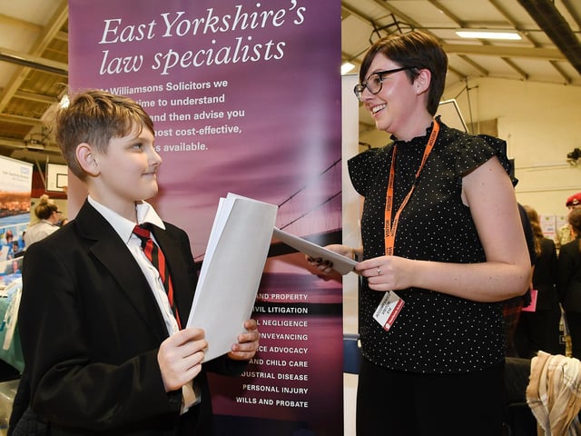 Beth Dyson from Williams Solicitors talks to Shane Sennett, 11.